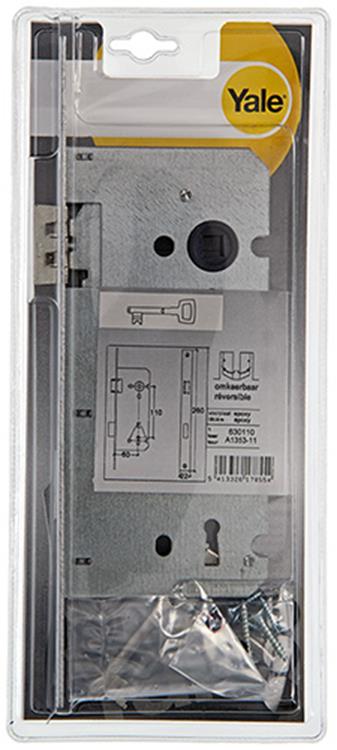 Yale 1019029 - 1 serrure double mortaise l r a1353 60mm | 1 pièce