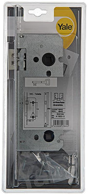 Yale 1019036 - 1 serrure de toilette double insert réversible BA1553 50mm | 3 pièces - afbeelding 2