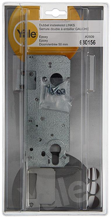 Yale 1019052 - 1 serrure à mortaise cylindre z double l a2609 50mm | 1 pièce