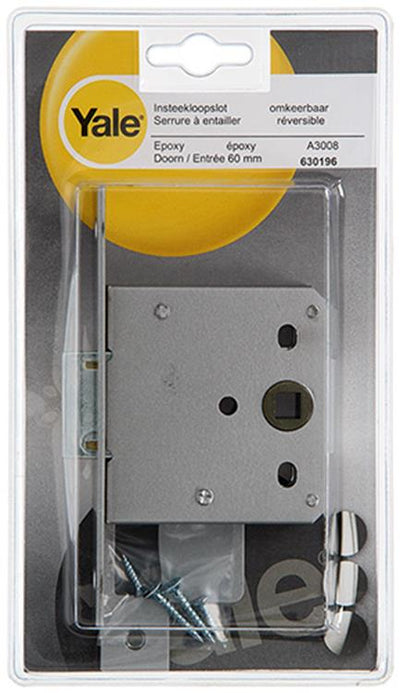 Yale 1019068 - 1 serrure à mortaise époxy l r a3008 60mm | 1 pièce