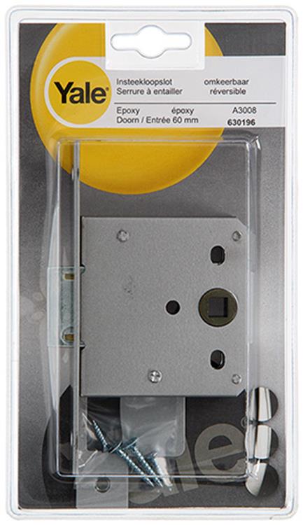 Yale 1019068 - 1 serrure à mortaise époxy l r a3008 60mm | 1 pièce