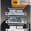 Yale 1019128 - 3 charnières en acier bichromaté l 110x70mm | 2 pièces