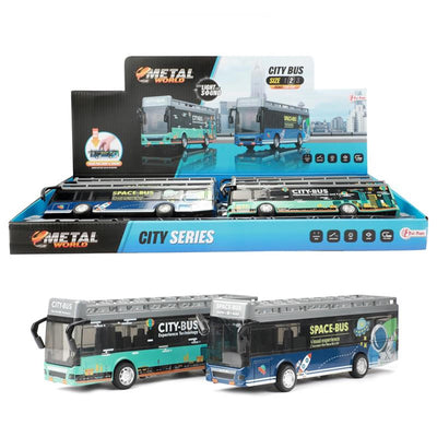 Toi-toys toitoys bus de ville 21cm à retirer