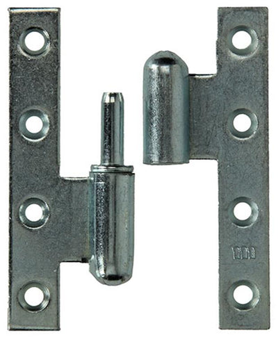 Yale 1019142 - 3 charnières lourdes, coin droit gauche 110x70mm | 2 pièces