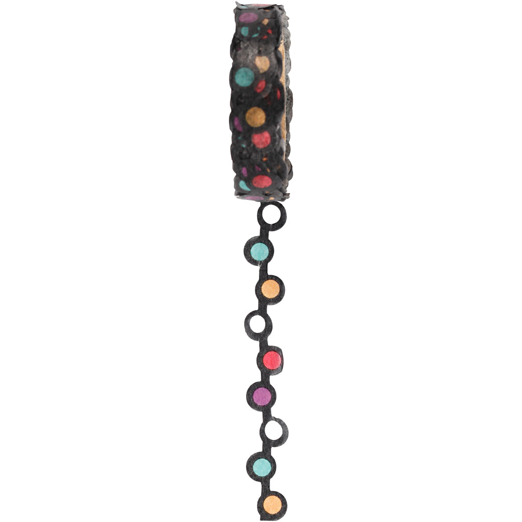 Ruban washi en dentelle Creativ company, l: 10 mm, 5 m 1 rouleau