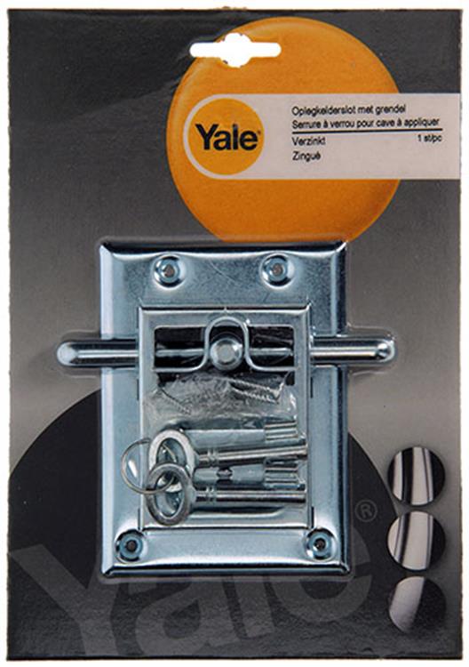 Yale 1019173 - 1 boulon de verrouillage à boulon superposé = 123 mm | 3 pièces