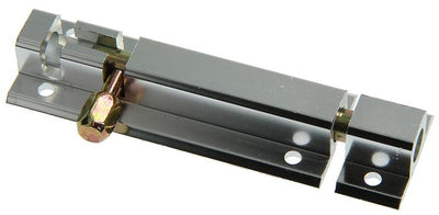 Yale 1019190 - loquet profilé avec support de verrouillage, aluminium f1 80mm | 5 pièces