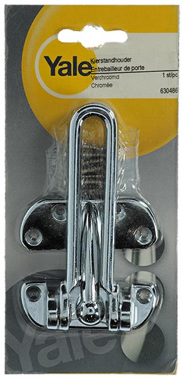 Yale 1019191 - 1 support de serrure de porte chromé | 5 pièces