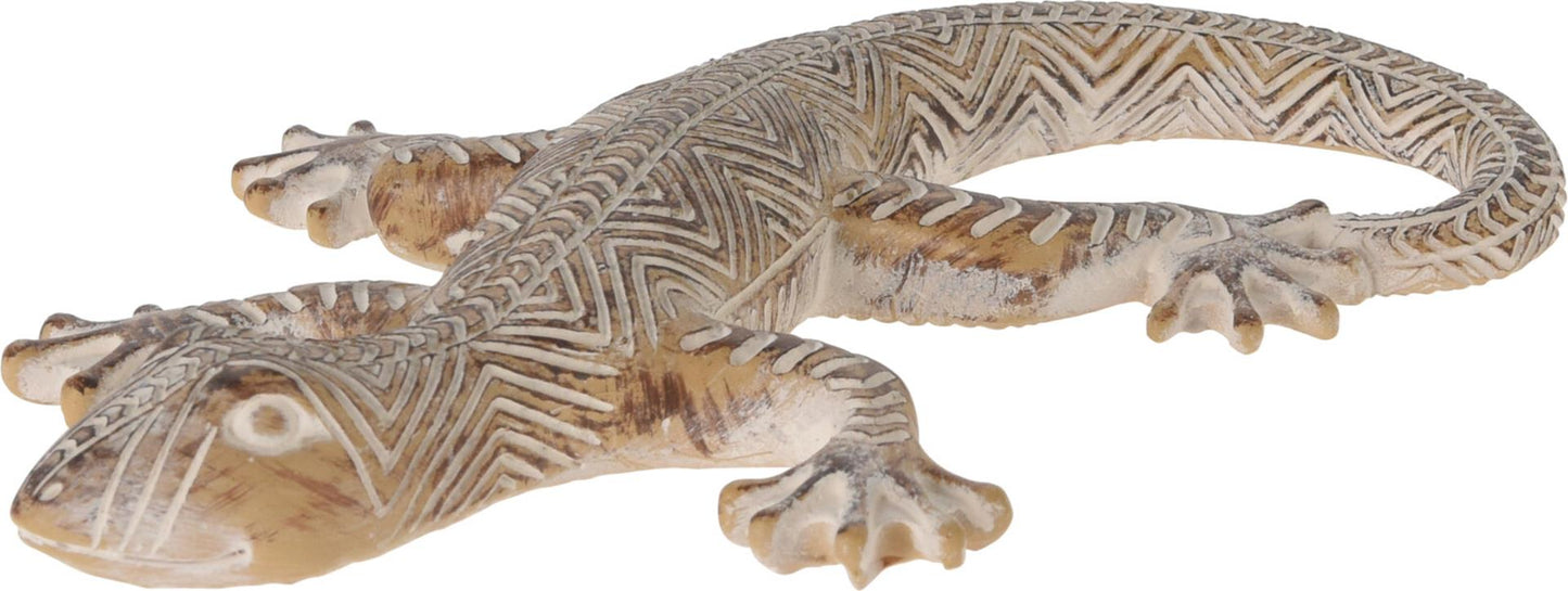 Déco déco lézard polyrésine 19x11x3cm