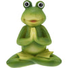 Grenouille de yoga style maison 14x5x10cm 4 ass.