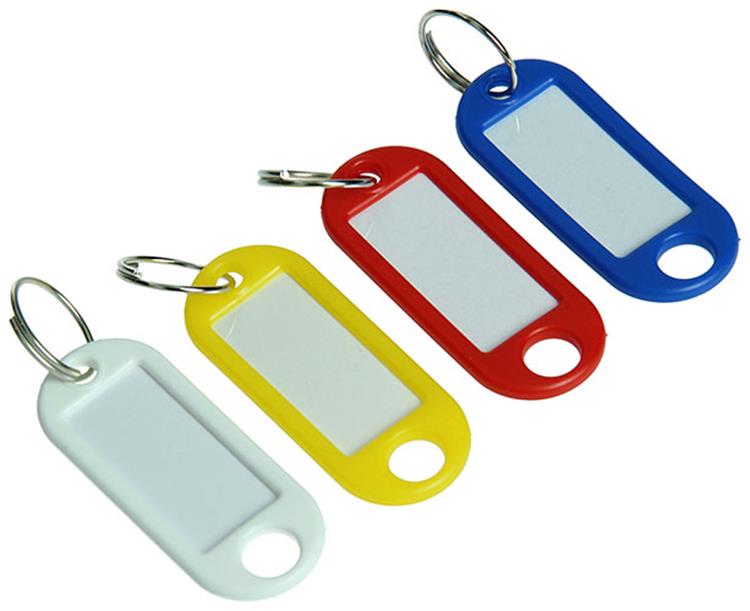 Yale 1019202 - 4 porte-clés plastique | 10 pièces