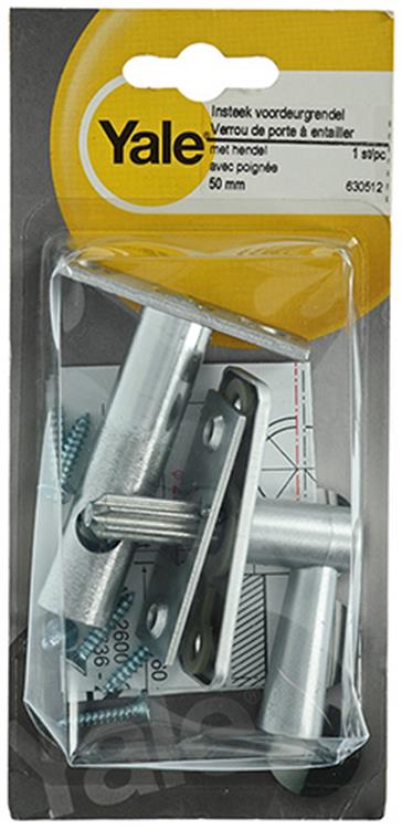 Yale 1019203 - 1 insert loquet de porte avant + levier 50mm 2600-04 | 1 pièce