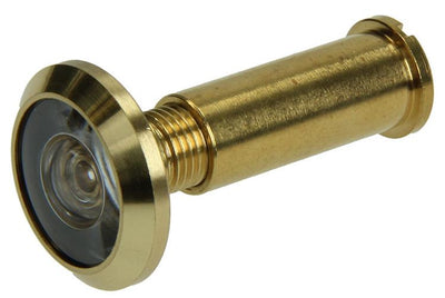 Yale 1019209 - judas de porte 180° laiton poli ø12mm | 2 pièces