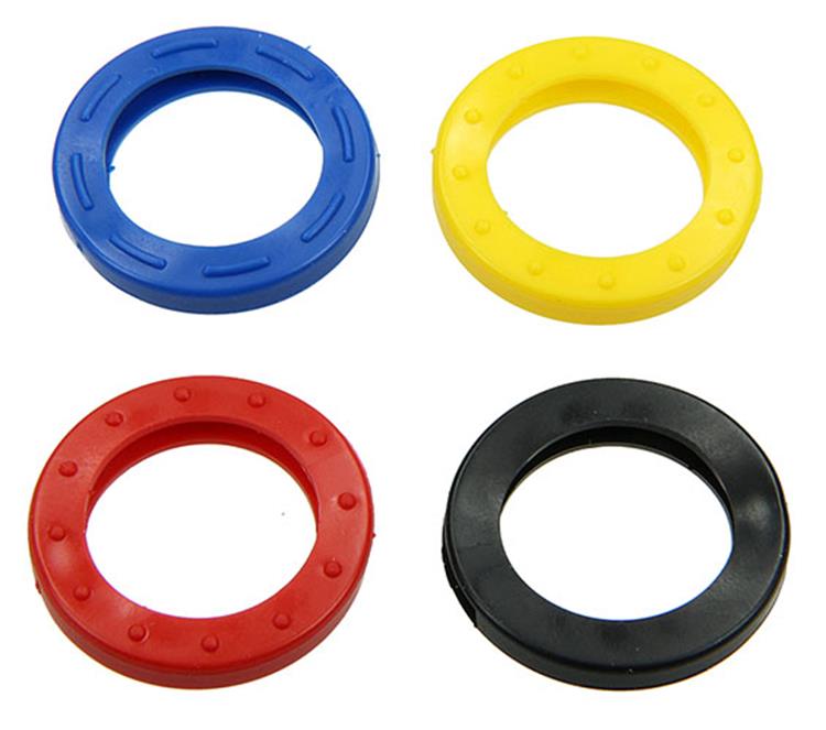 Yale 1019210 - 4 porte-clés clés plast.vr vkt | 10 pièces