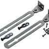 Yale 1019221 - 1 paire de glissières de fenêtre pivotantes galvanisées 180mm h0480 | 3 pièces