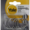Yale 1019227 - 6 porte-clés 30mm | 10 pièces