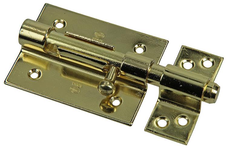 Yale 1019234 - 1 boulon en laiton 85mm | 5 pièces