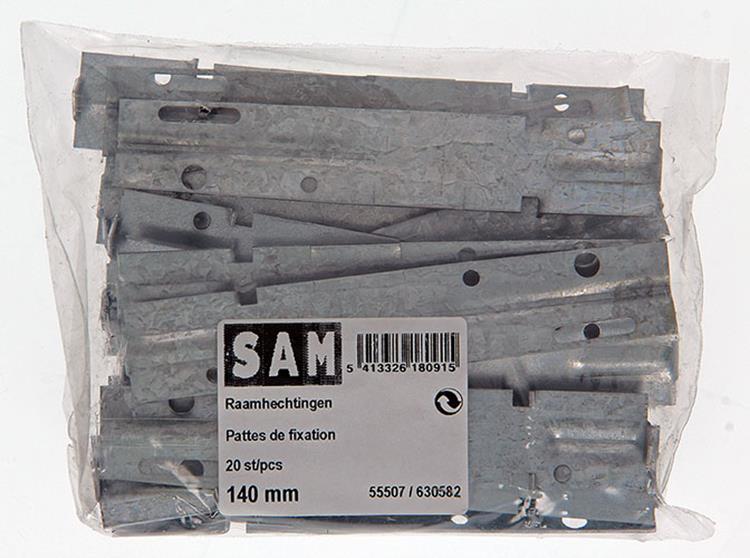 1019238 - 20 points pour fenêtre galvanisée 140mm | 5 pièces