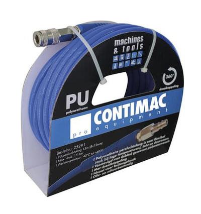 Tuyau d'air Contimac 8x12mm complet + raccord 10mtr