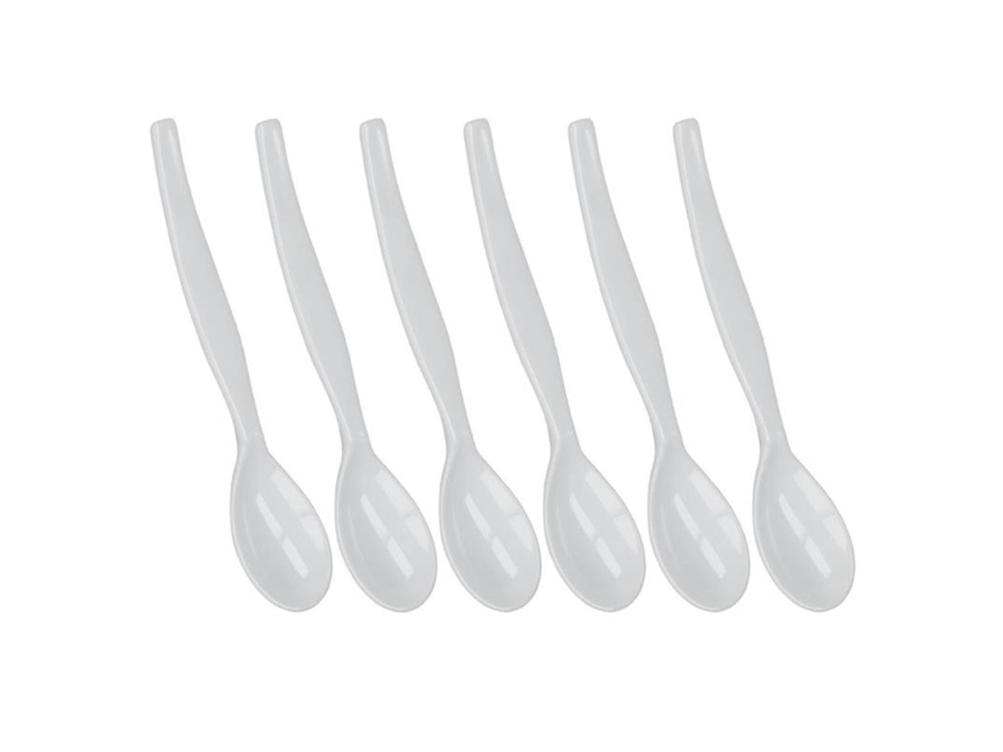 Metaltex Metaltex Egg cuillères 6 pièces blanches