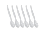 Metaltex Metaltex Egg cuillères 6 pièces blanches - afbeelding 1