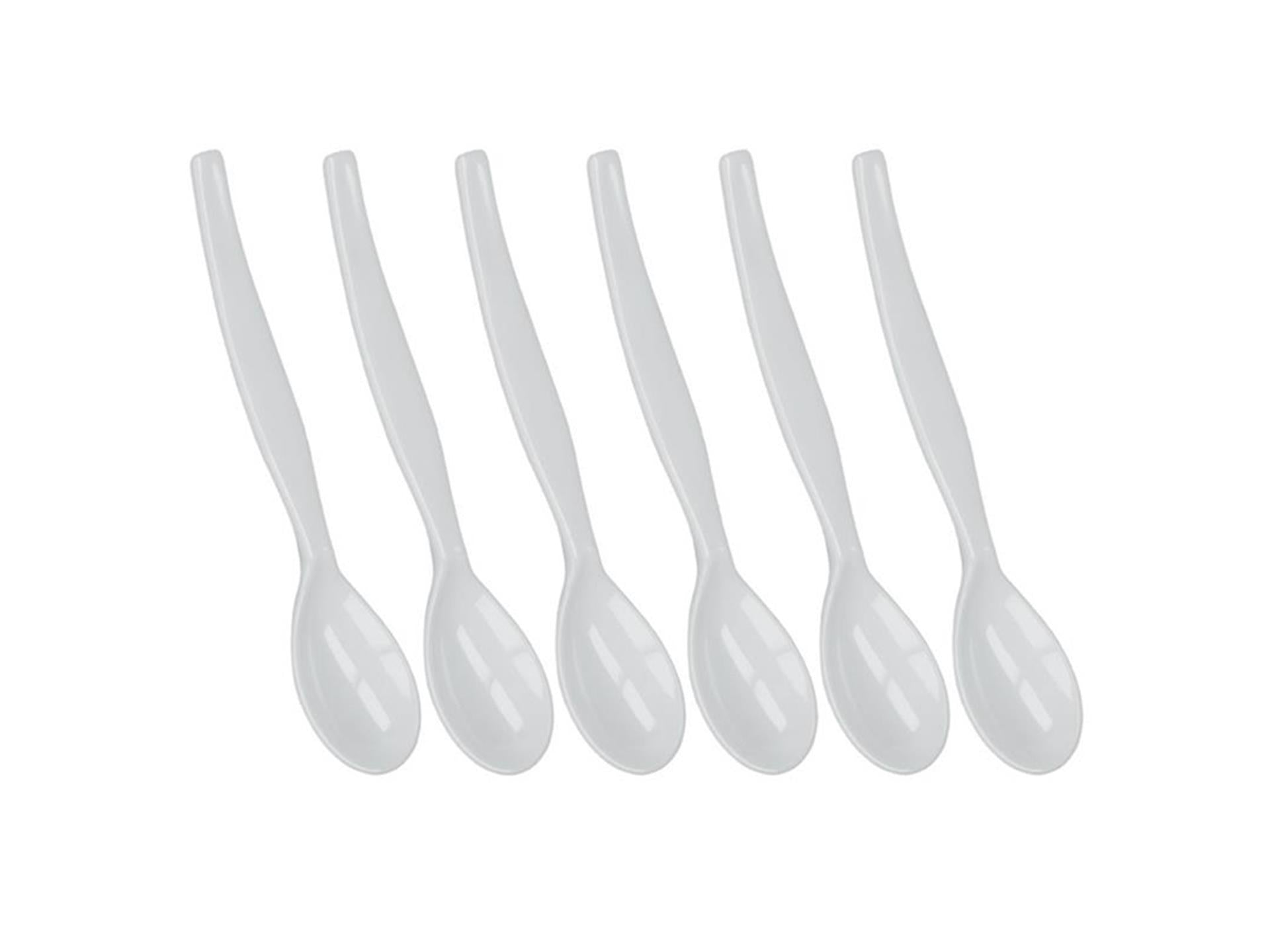 Metaltex Metaltex Egg cuillères 6 pièces blanches