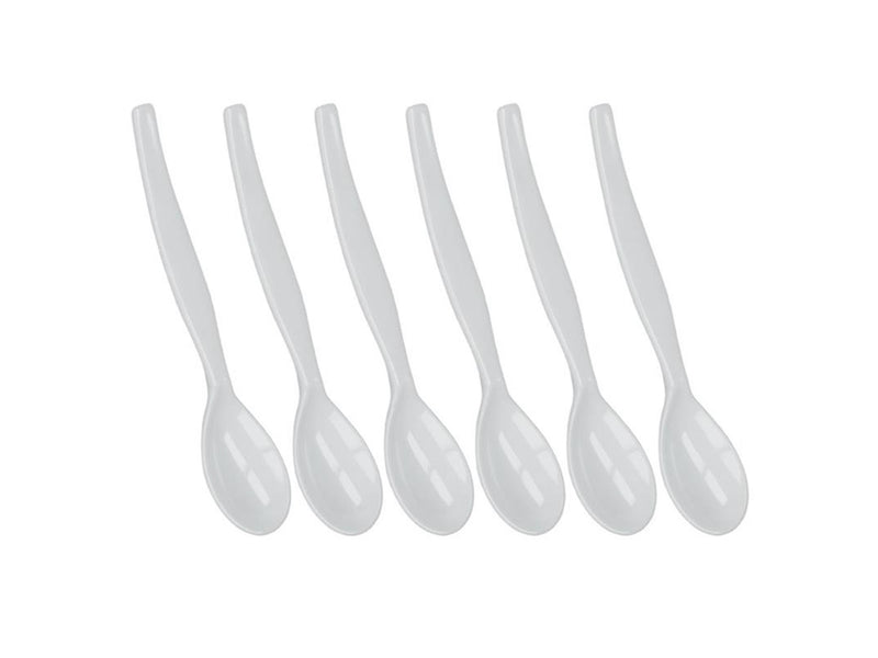 Metaltex Metaltex Egg cuillères 6 pièces blanches