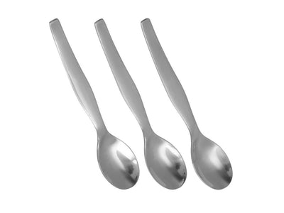 Metaltex cuillères à œufs en métal, lot de 3 pièces