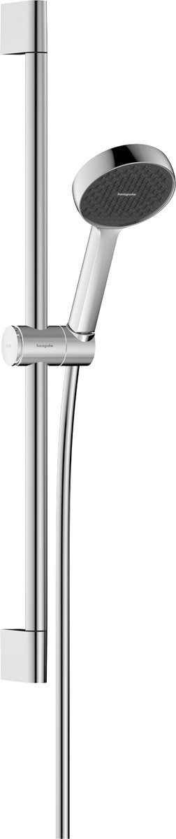 Hansgrohe activatera s - set de douche - économie d'eau ecosmart - 95 mm - 1 fonction de jet - 60 cm - chrome