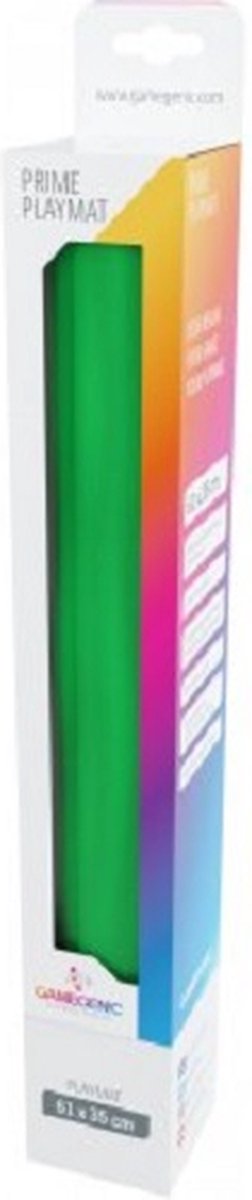 Tapis de jeu Gamegenic prime 2mm vert 61 x 35 cm - accessoires