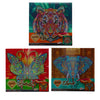 Tiger Tiger, 30x30 cm en toile