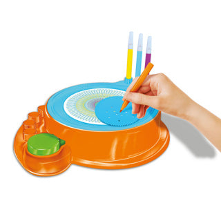 Creafun spin'n spiro 2 en 1 ensemble de couleurs de peinture | 2 pièces
