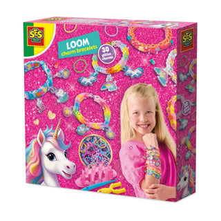 Ses licorne créative - métier à tisser breloques bracelets - confection de bracelets - bricolage - pour les filles à partir de 6 ans