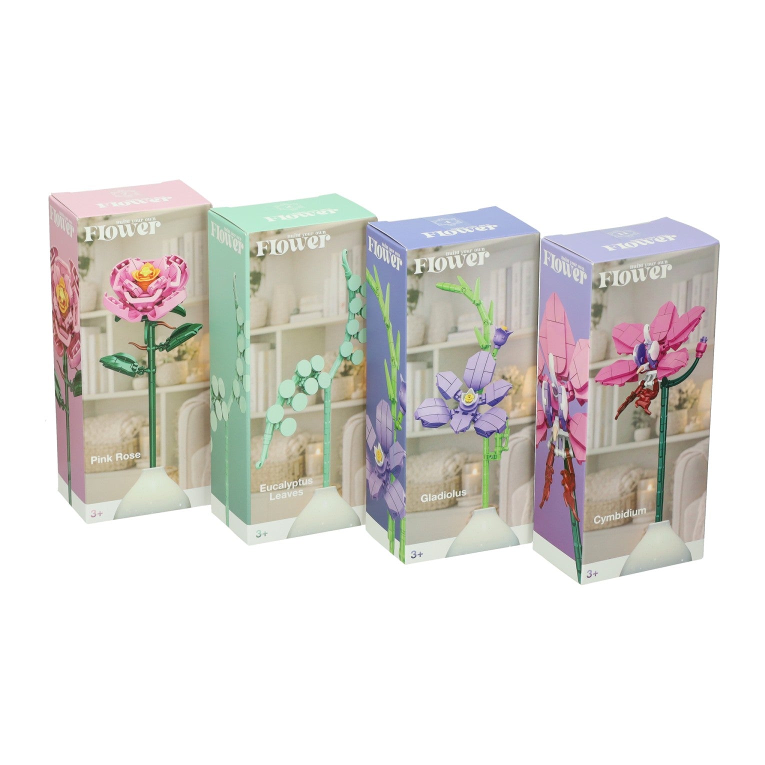 Johntoy construis votre propre fleur