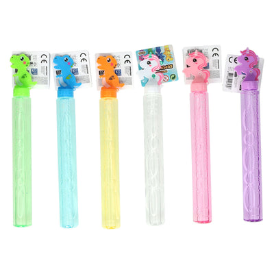 Johntoy souffleur de bulles licorne et dinosaure 118ml - 24 pcs.