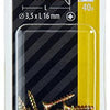 Mack 1017222 - vis pour panneaux d'aggloméré avec tête plaquée jaune 40 pcs 3,5 x 16 mm | 10 pièces