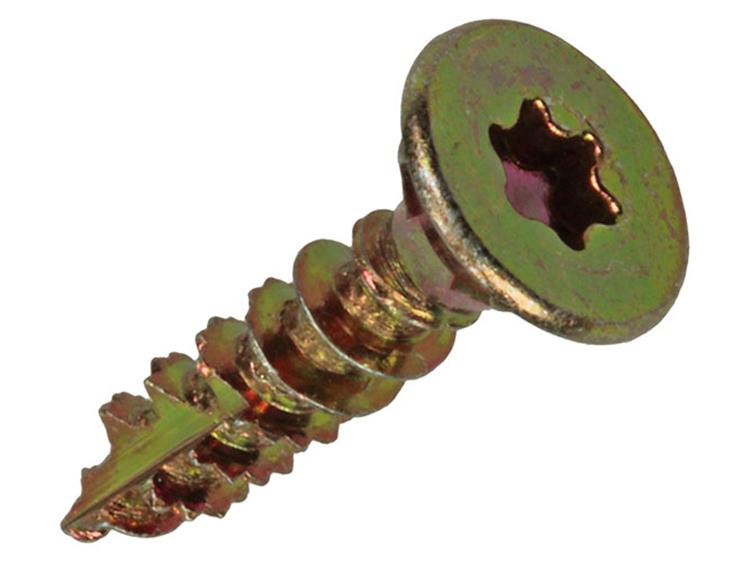 Mack 1017301 - spainplschr.vzkop-auto-assemblage plaqué jaune 24 pièces 4,5 x 20 mm | 10 pièces
