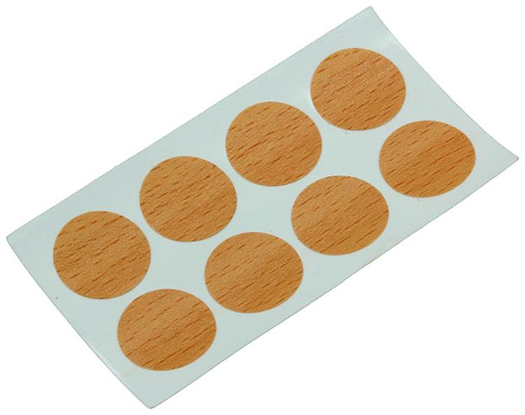 Mack 1017393 - capuchon autocollant hêtre artificiel 96pcs 13 mm | 10 pièces
