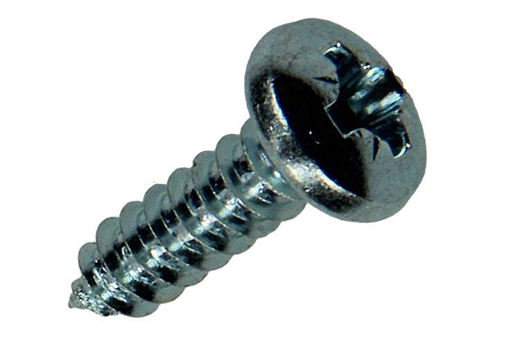 Mack 1017457 - vis autotaraudeuse à tête cylindrique galv. 10 pièces 5,5 x 19 mm | 10 pièces