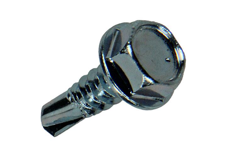 Mack 1017475 - vis autoperceuse hexagonale. tête galvanisée. 24 pièces 4,8 x 16 mm | 10 pièces