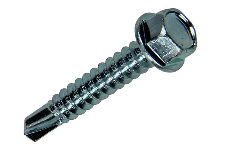 Mack 1017479 - vis autoperceuse hexagonale. tête galvanisée. 14 pièces 5,5 x 32 mm | 5 pièces