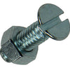 Mack 1017508 - vis à métal galvanisée. tête + écrou plaqué 10pcs m6 x 20mm | 10 pièces