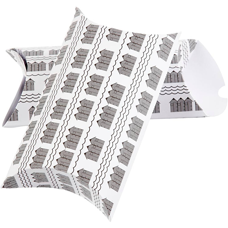 Coffret cadeau Vivi gade, maison de bain, taille 18x15x6 cm, 300 g, noir, blanc, 3 pièces 1 boîte
