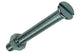 Mack 1017512 - vis à métal galvanisée. tête + écrou plaqué 6 pcs m6 x 50 mm | 10 pièces