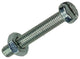 Mack 1017516 - vérin à vis métal. tête + écrou plaqué 24 pcs m3 x 20 mm | 10 pièces