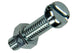 Mack 1017524 - vérin à vis métal. tête + écrou plaqué 15 pcs m5 x 20 mm | 10 pièces