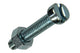 Mack 1017533 - vérin à vis métal. tête + écrou plaqué 8 pcs m6 x 30 mm | 10 pièces