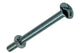 Mack 1017543 - boulon de chauffage + écrou acier galvanisé 14 pcs m4 x 40 mm | 10 pièces