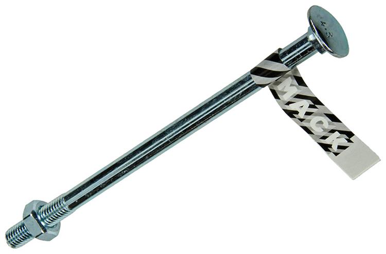 Mack 1017594 - boulon à bois + écrou en acier galvanisé 1 pièce m10 x 180 mm | 10 pièces