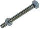 Mack 1017603 - boulon de robinet + écrou en acier galvanisé 8 pièces m5 x 50 mm | 10 pièces